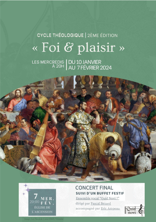 Concert spirituel – cycle théologique “Foi & Plaisir”